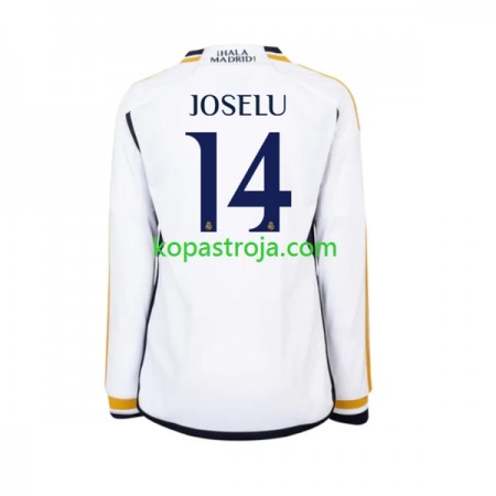 Billiga Fotbollströjor Real Madrid JOSELU 14 Hemma tröja 2023/24 Långärmad